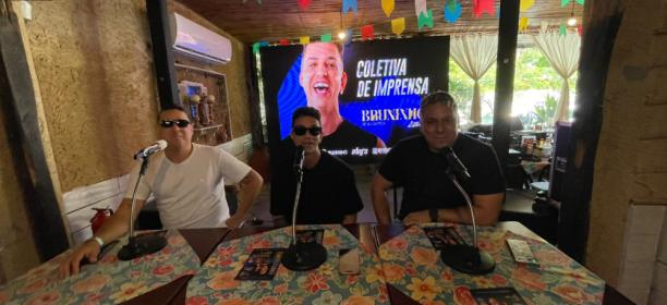Cantor Bruninho comemora 10 anos de carreira solo com projeto ‘Sem limites’
