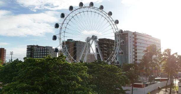Roda Maceió entra na fase final de construção e promete novo cartão-postal turístico na capital