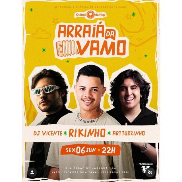Arraiá da Vamo – Quintal da Hop