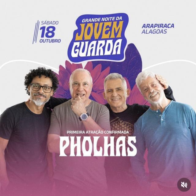 Show da banda Pholhas