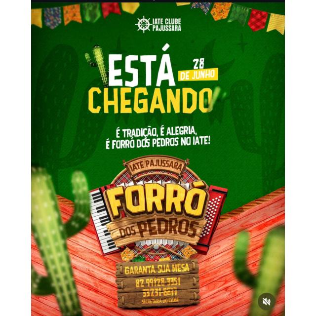 Forró dos Pedros no Iate Pajussara