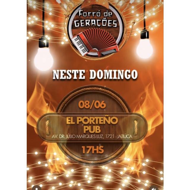 Forró de Gerações no El Porteño Pub