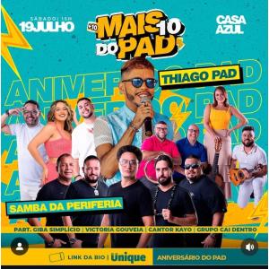 Aniversário do Thiago Pad