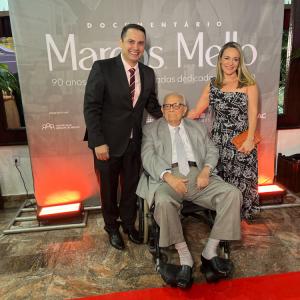 Exibição do documentário Marcos Mello