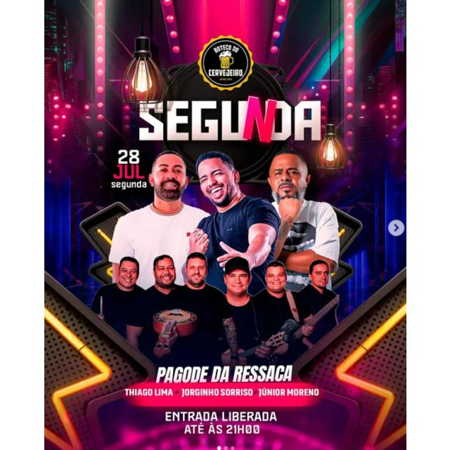 Segunda com clima de ressaca animada