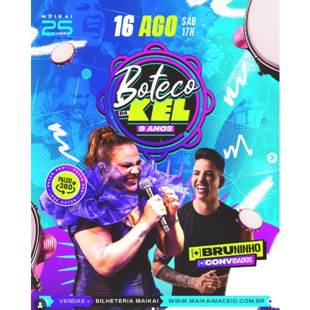 Boteco da Kel comemora 9 anos