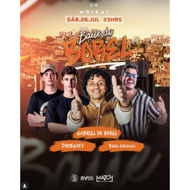 Gabriel do Borel comanda o Baile