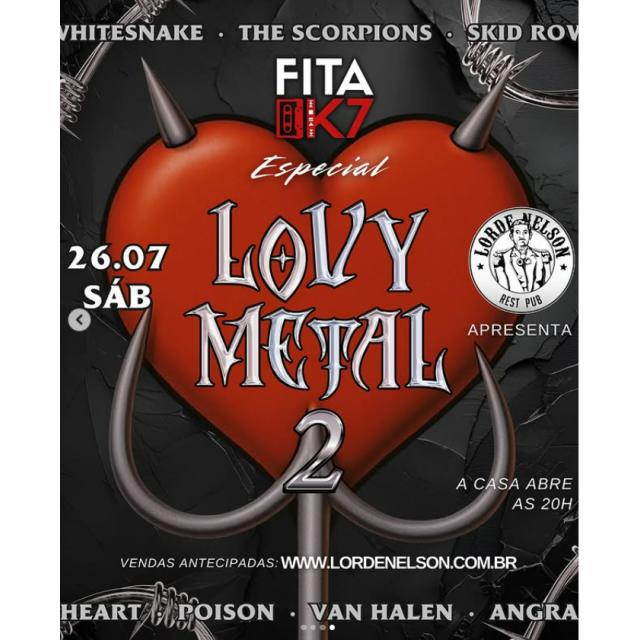 Especial Lovy Metal 2 – Fita K7