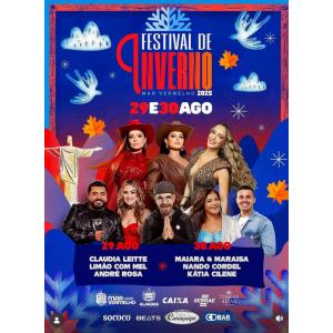 Festival de Inverno 2025 – Mar Vermelho