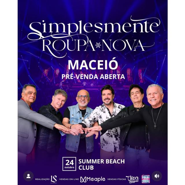 Roupa Nova em Maceió