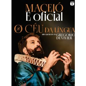 Gregório Duvivier apresenta “O Céu da Língua” em Maceió, no Teatro Gustavo Leite