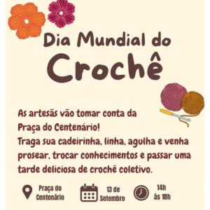 Encontro de Crochê no Parque do Centenário