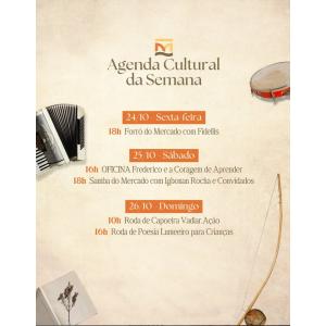 Agenda Cultural da Semana no Mercado das Artes 31