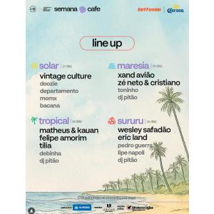 Semana do Café 2025 — O verão mais esperado de Maceió!