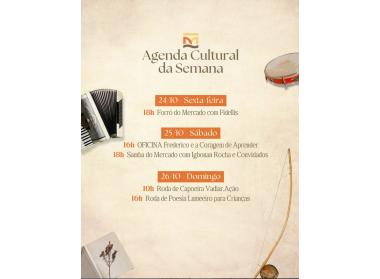 Agenda Cultural da Semana no Mercado das Artes 31