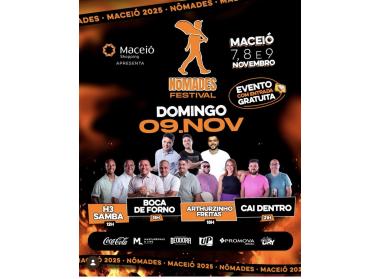 Nômades Festival – Domingo de samba e pagode