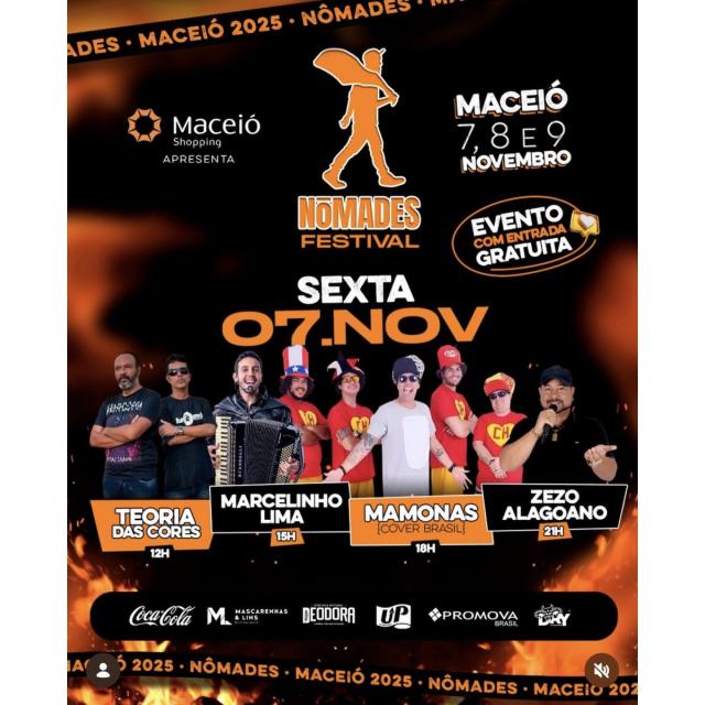Nômades Festival – Sexta do Cover