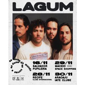 Lagum - turnê As Cores, As Curvas e as Dores do Mundo