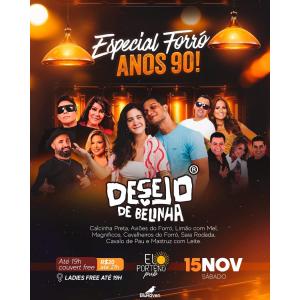 Desejo de Belinha especial 90's Forró