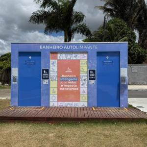 Alurb instala banheiro autolimpante no Mirante da Santa Amélia