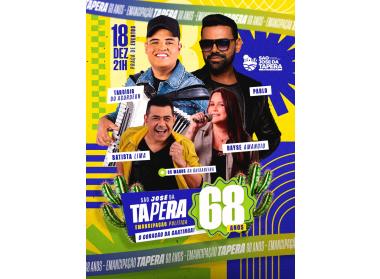 Emancipação política - Tapera 68 anos