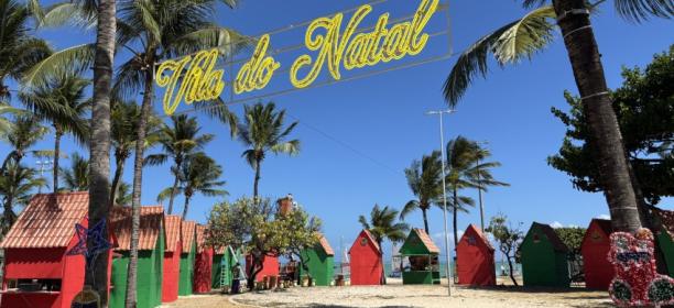 Vila de Natal reúne arte, cultura e gastronomia à beira-mar de Maceió