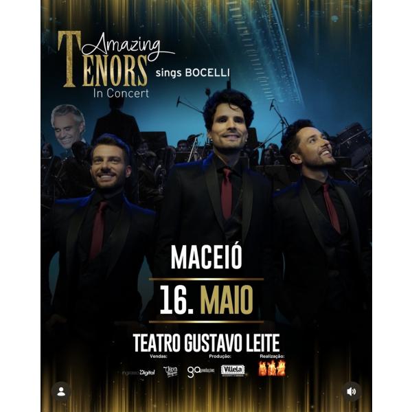 Amazing Tenors homenagem a Andrea Bocelli