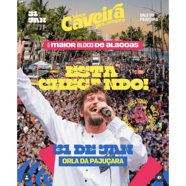 Bloco Caveira – Maceió Folia