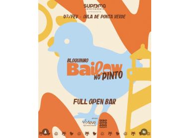 Bloquinho Bailow no Pinto – Full Open Bar