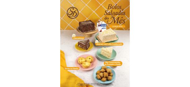 Abacaxi com Leite Condensado e Chocomoça®? são os Bolos do Mês da Sodiê em janeiro