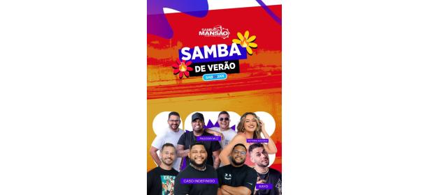 Samba de Verão realiza ação solidária e recebe Victoria Gouveia, Pagodin MCZ, Kayo e Caso Indefinido neste sábado