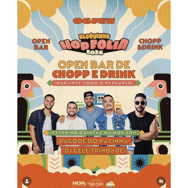 Bloquinho Hop Folia 2026