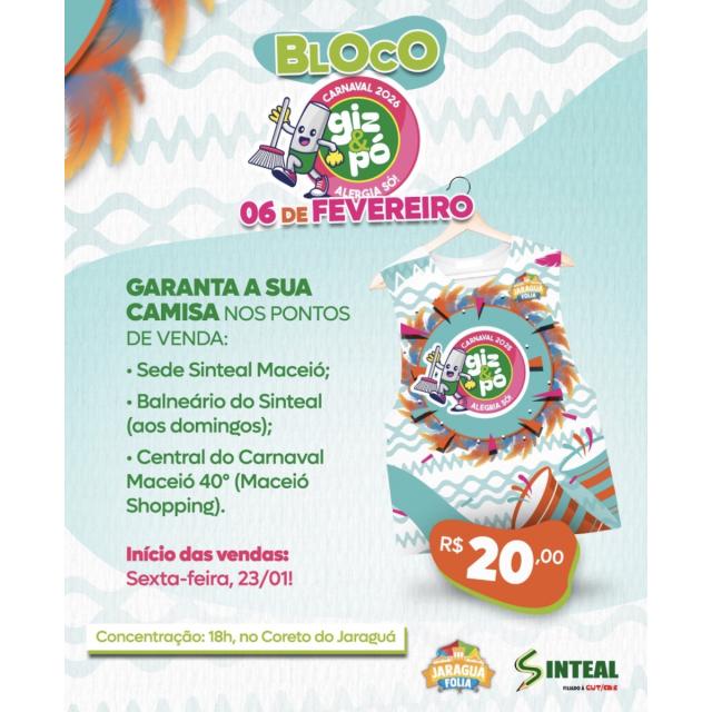Bloco Giz & Pó – Jaraguá Folia