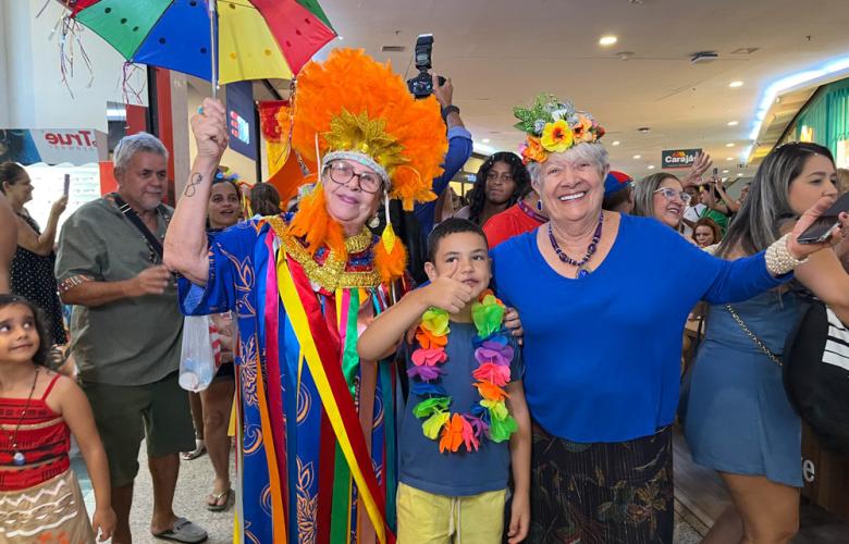 Folia no Maceió Shopping