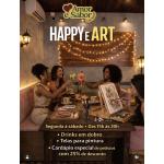 Happy Art mistura drinks e criatividade