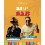 Sábado no Hibiscus com Andrea Vas e Jaques Setton