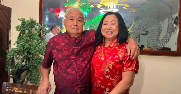 Aniversário 50 anos Dragão e 70 Pei Lan Chiang