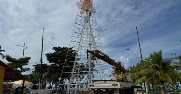 São João Massayó ganha Vila Junina com fogueira cenográfica de 24 metros na orla marítima de Maceió