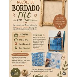 Oficina de Bordado Filé