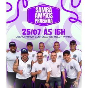 Samba Amigos da Pracinha promove edição solidária em homenagem ao Dia dos Avós