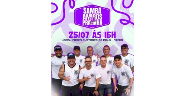 Samba Amigos da Pracinha promove edição solidária em homenagem ao Dia dos Avós