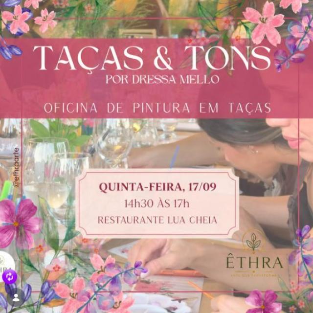 Taças e Tons por Dressa Mello