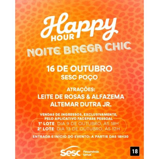 Happy Hour Sesc Poço