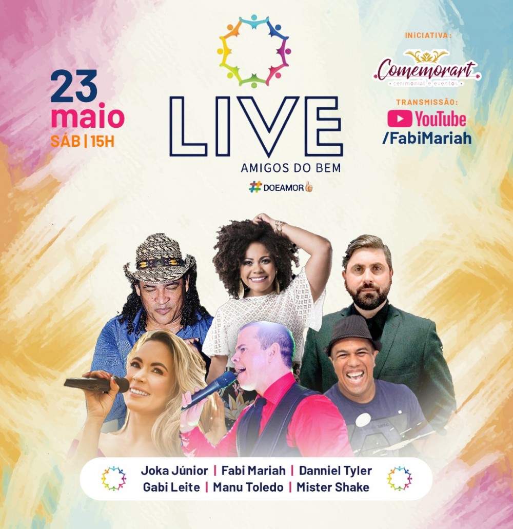 Live solidária vai arrecadar donativos para profissionais da área de eventos