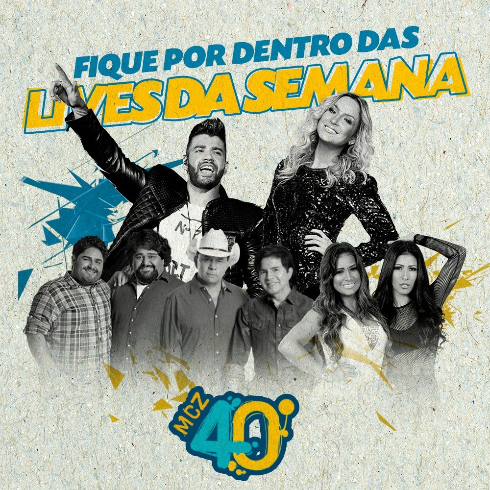 A semana continua cheia de lives, fizemos uma seleção para vocês!