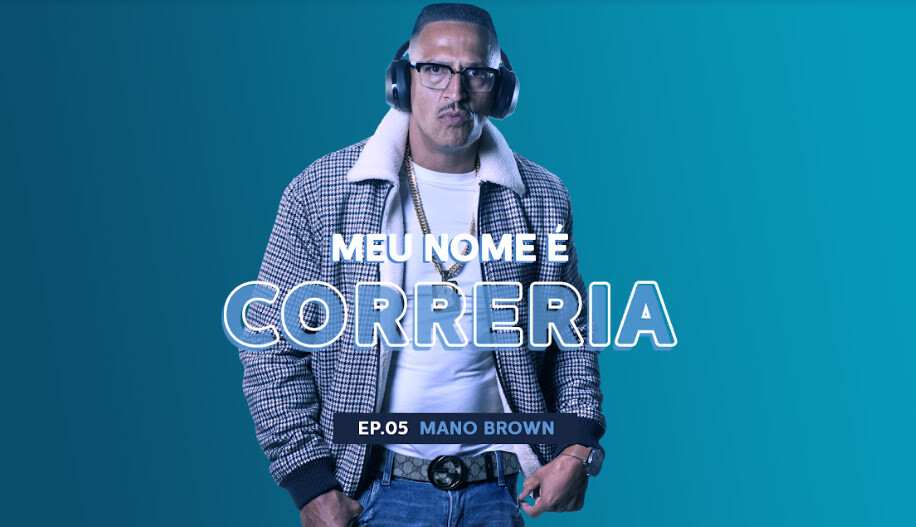 Mano Brown participa do podcast “Meu Nome é Correria”, promovido pela Philips