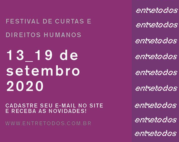 13ª edição do Festival Entretodos terá transmissão 100% on-line