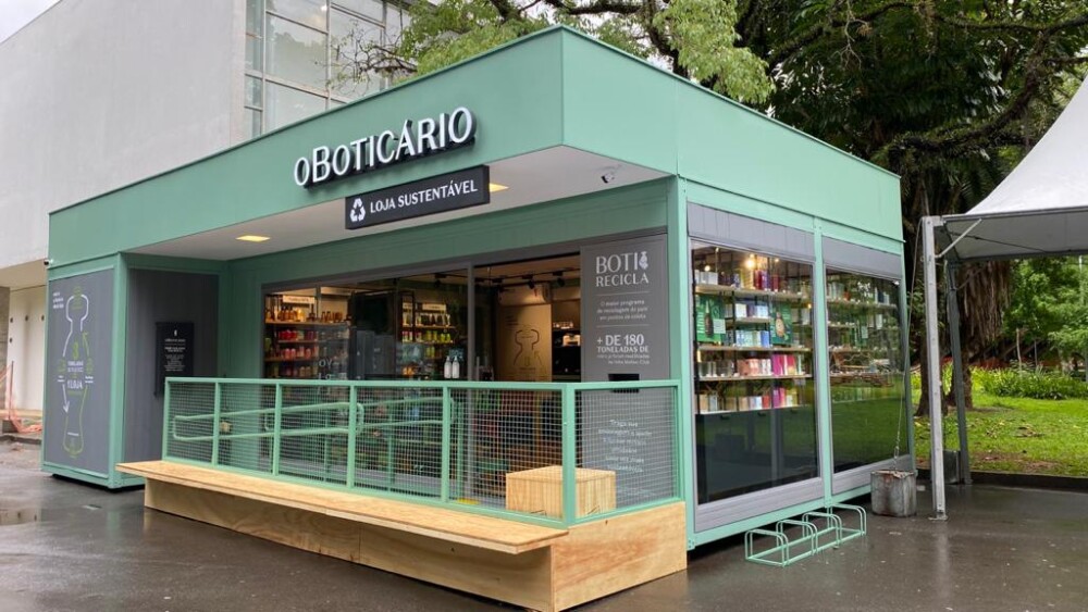 O Boticário abre pop up sustentável no Parque Ibirapuera