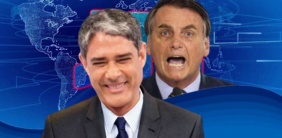 ‘JN’ dá o troco em Bolsonaro após insultos contra Bonner