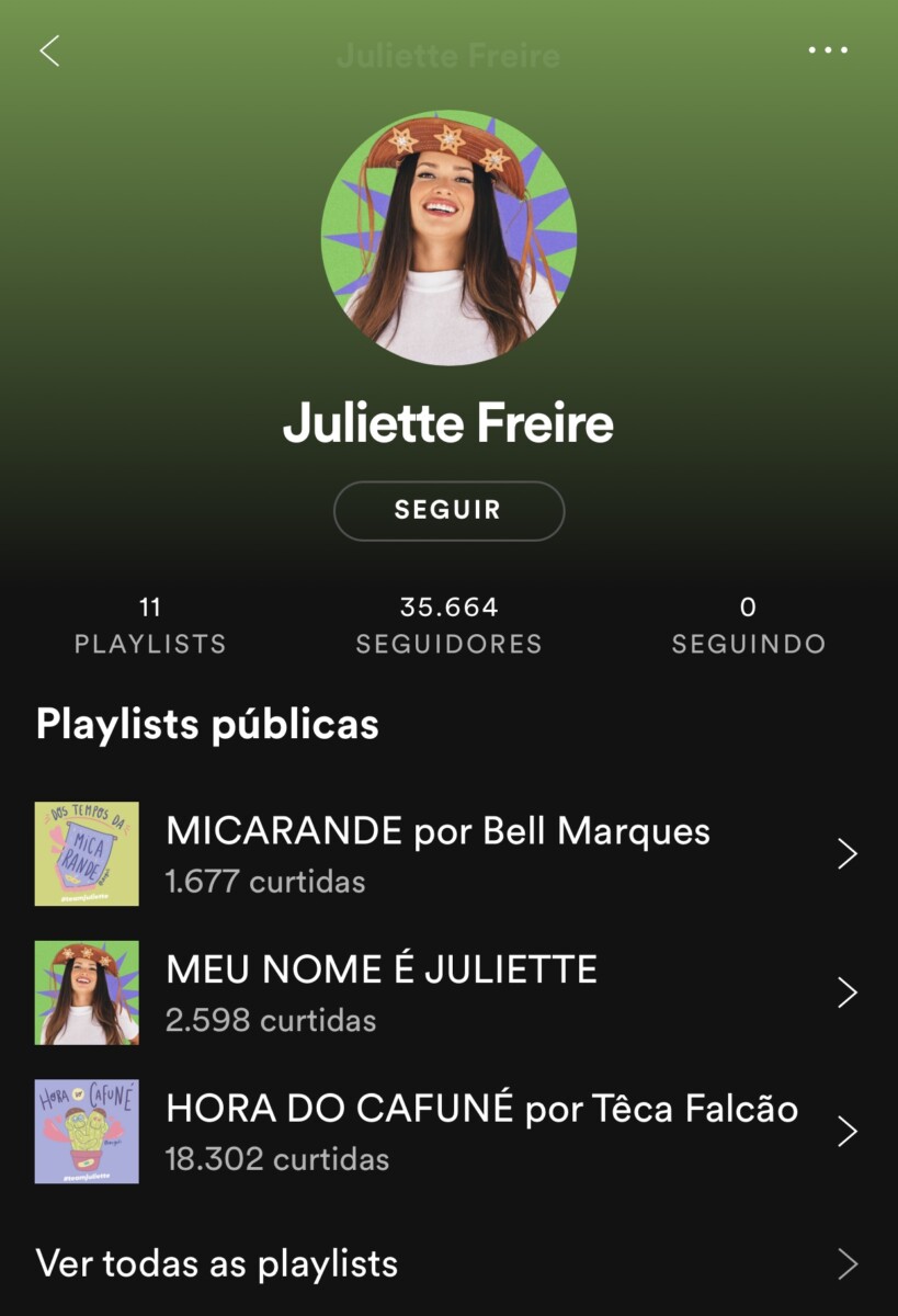 BBB21: Juliette Freire convida Bell Marques para curadoria em playlist